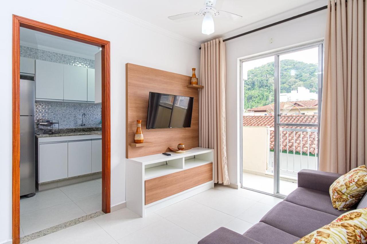 Apartamento A 100 Metros Da Praia - 01 Dormitorio - Edificio Agua Viva Ubatuba Bagian luar foto