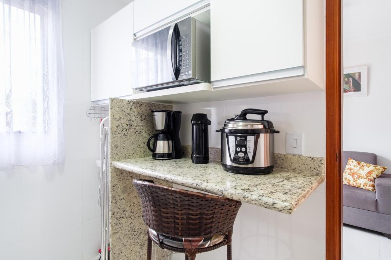 Apartamento A 100 Metros Da Praia - 01 Dormitorio - Edificio Agua Viva Ubatuba Bagian luar foto
