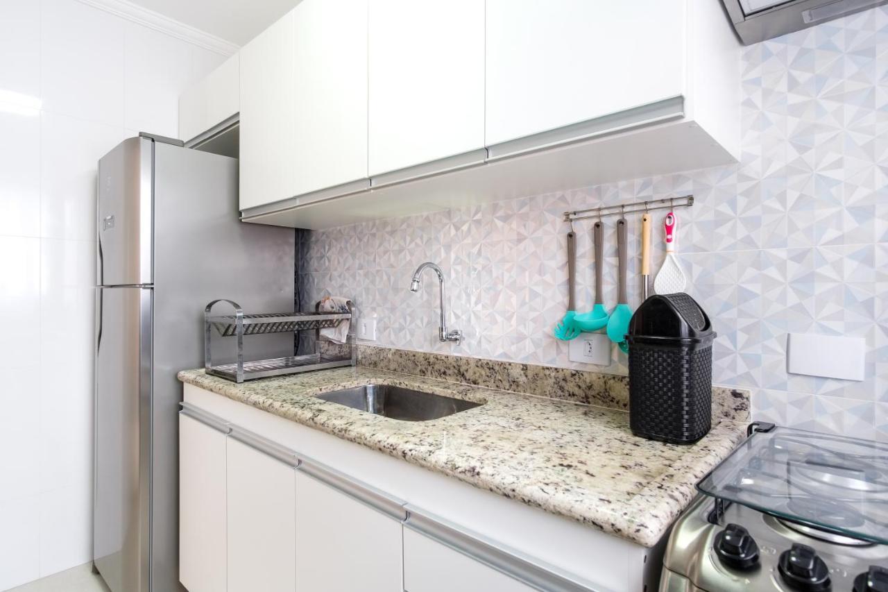 Apartamento A 100 Metros Da Praia - 01 Dormitorio - Edificio Agua Viva Ubatuba Bagian luar foto