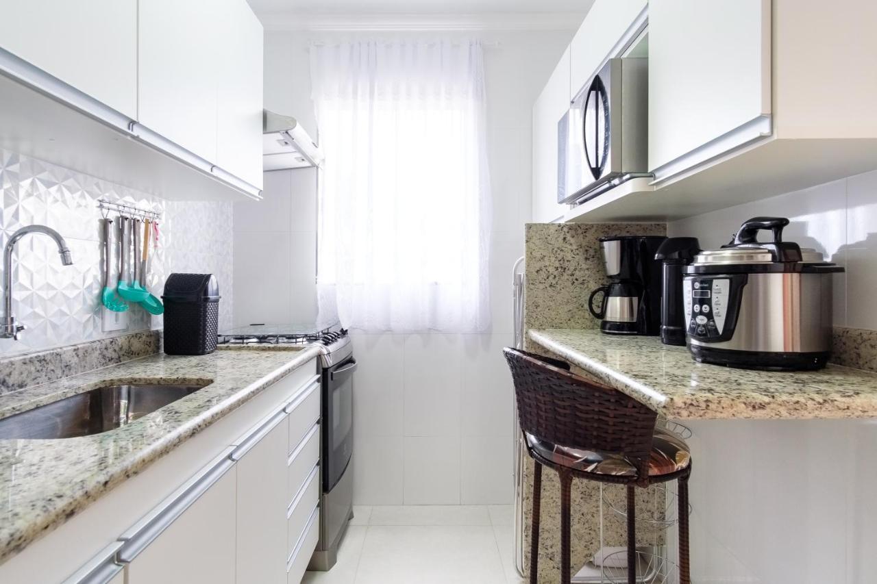 Apartamento A 100 Metros Da Praia - 01 Dormitorio - Edificio Agua Viva Ubatuba Bagian luar foto