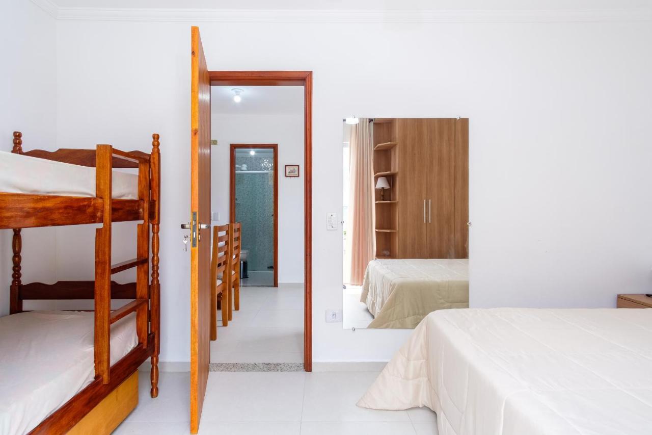 Apartamento A 100 Metros Da Praia - 01 Dormitorio - Edificio Agua Viva Ubatuba Bagian luar foto