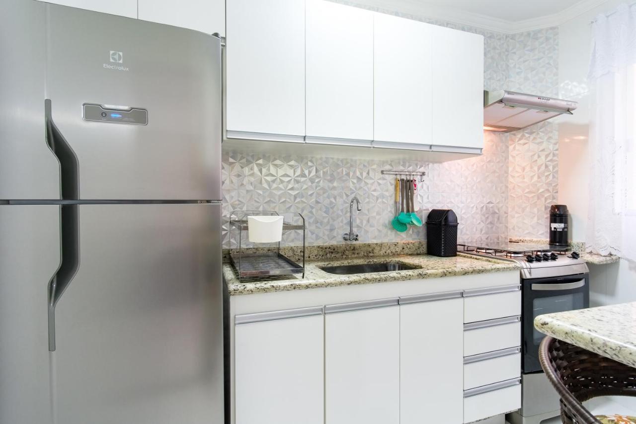 Apartamento A 100 Metros Da Praia - 01 Dormitorio - Edificio Agua Viva Ubatuba Bagian luar foto