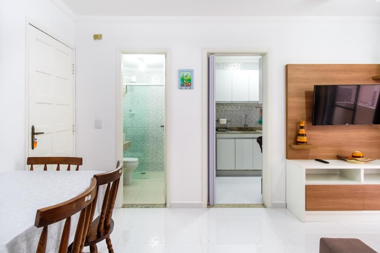 Apartamento A 100 Metros Da Praia - 01 Dormitorio - Edificio Agua Viva Ubatuba Bagian luar foto