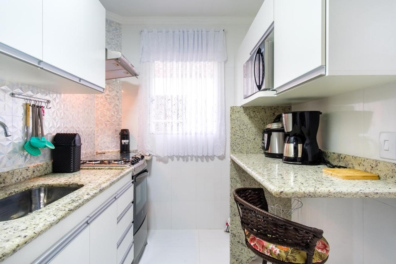 Apartamento A 100 Metros Da Praia - 01 Dormitorio - Edificio Agua Viva Ubatuba Bagian luar foto