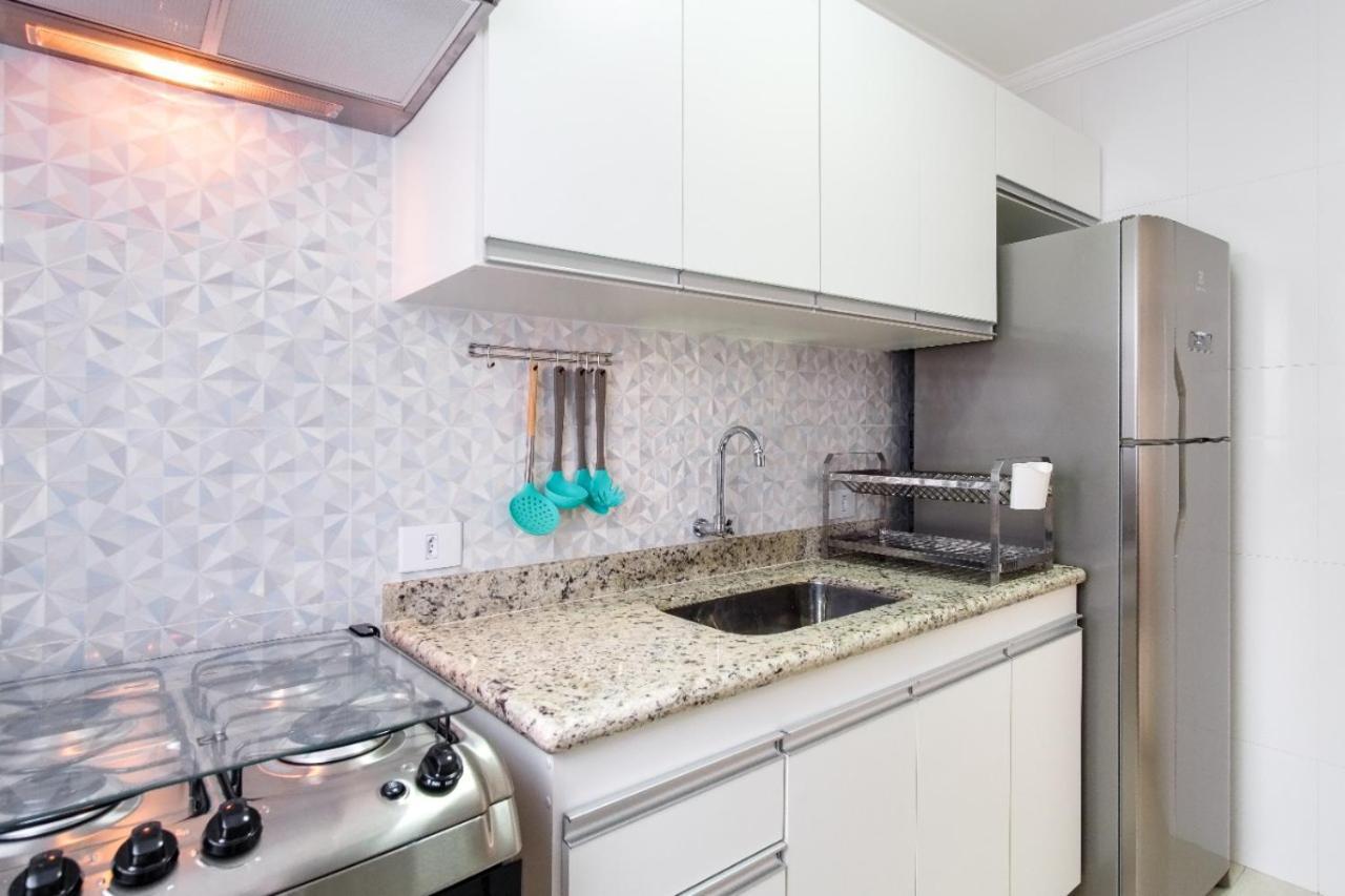 Apartamento A 100 Metros Da Praia - 01 Dormitorio - Edificio Agua Viva Ubatuba Bagian luar foto