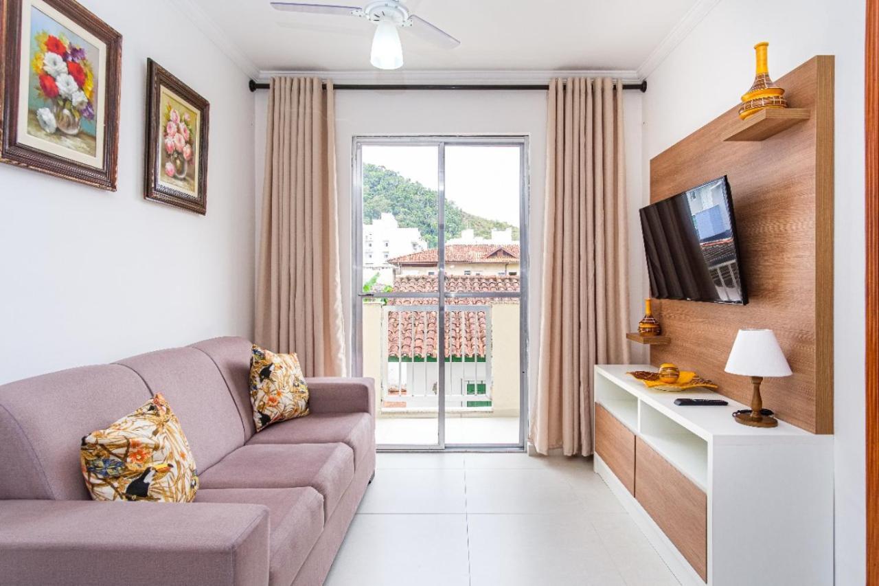 Apartamento A 100 Metros Da Praia - 01 Dormitorio - Edificio Agua Viva Ubatuba Bagian luar foto