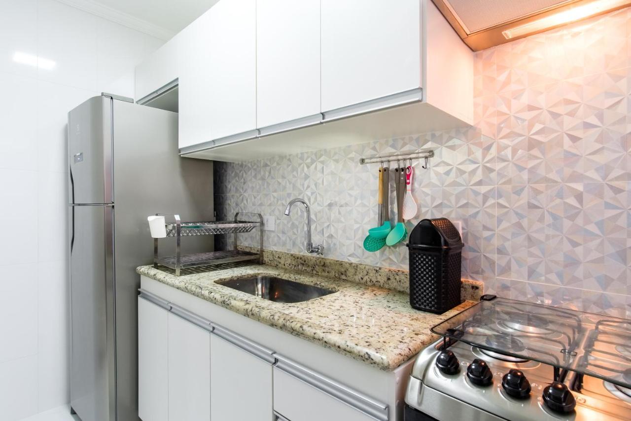 Apartamento A 100 Metros Da Praia - 01 Dormitorio - Edificio Agua Viva Ubatuba Bagian luar foto