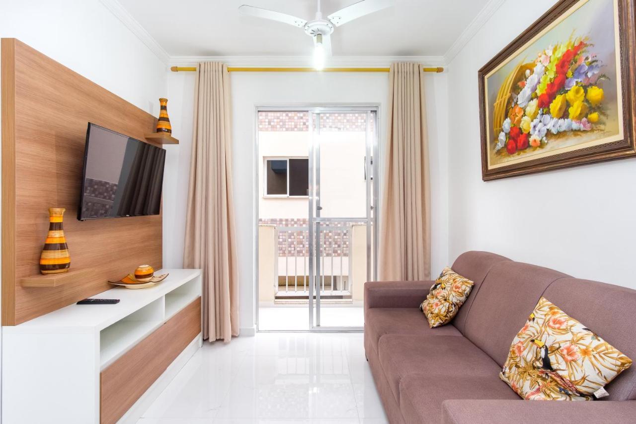 Apartamento A 100 Metros Da Praia - 01 Dormitorio - Edificio Agua Viva Ubatuba Bagian luar foto