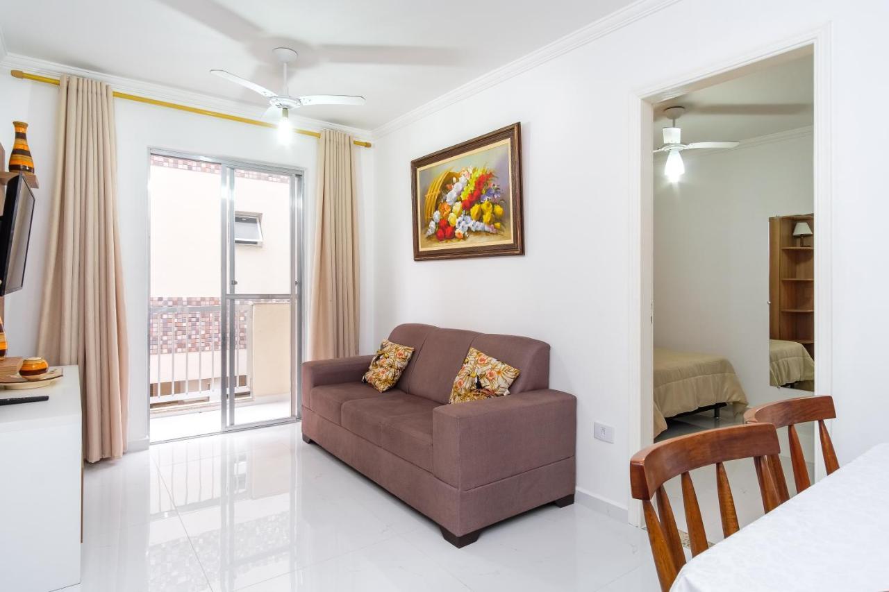 Apartamento A 100 Metros Da Praia - 01 Dormitorio - Edificio Agua Viva Ubatuba Bagian luar foto