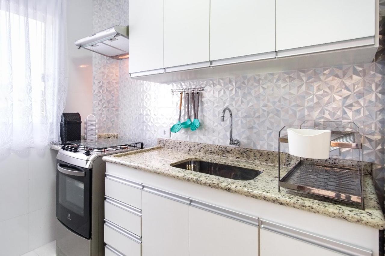 Apartamento A 100 Metros Da Praia - 01 Dormitorio - Edificio Agua Viva Ubatuba Bagian luar foto