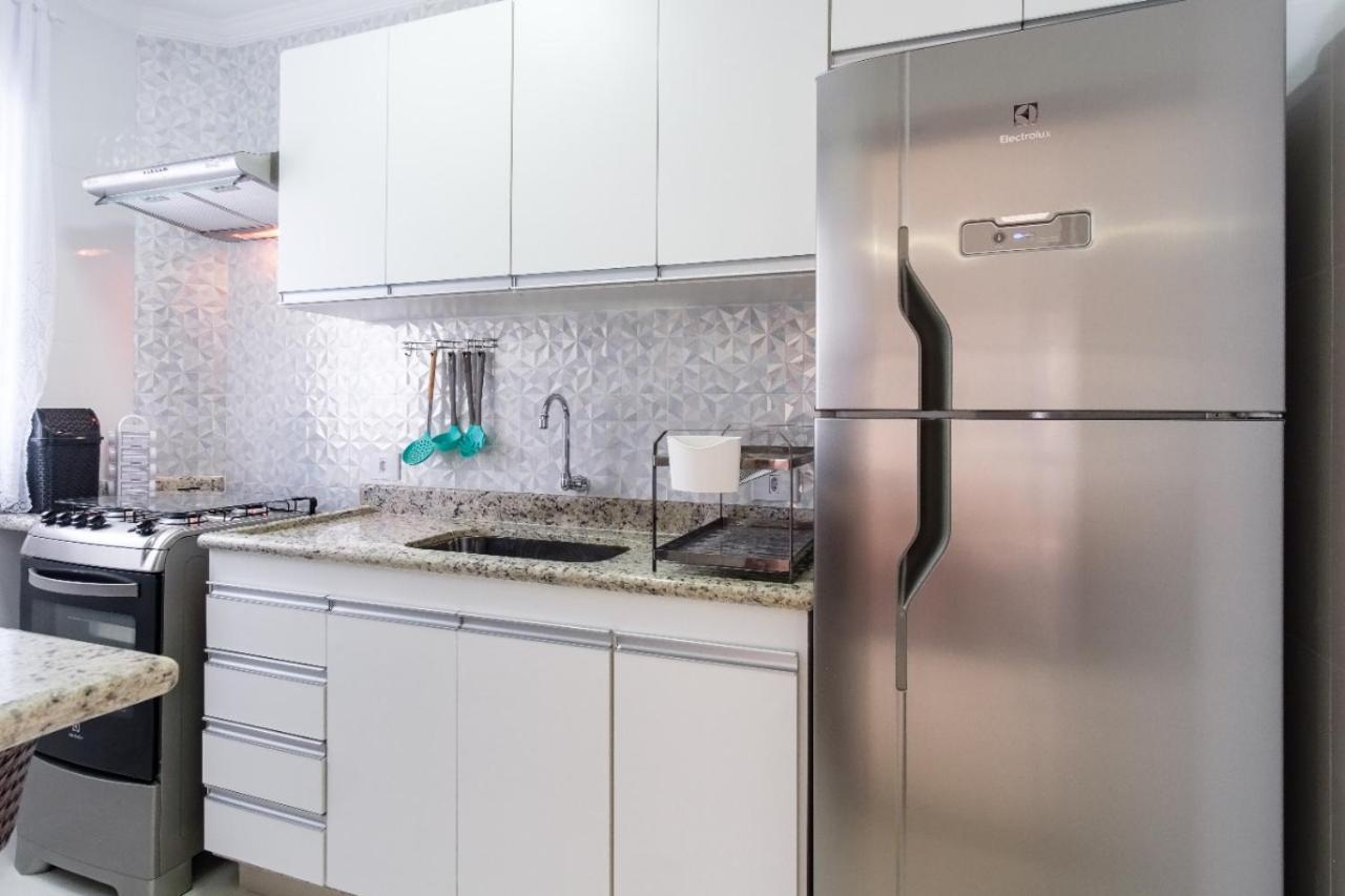 Apartamento A 100 Metros Da Praia - 01 Dormitorio - Edificio Agua Viva Ubatuba Bagian luar foto