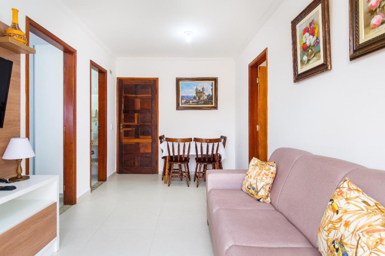 Apartamento A 100 Metros Da Praia - 01 Dormitorio - Edificio Agua Viva Ubatuba Bagian luar foto