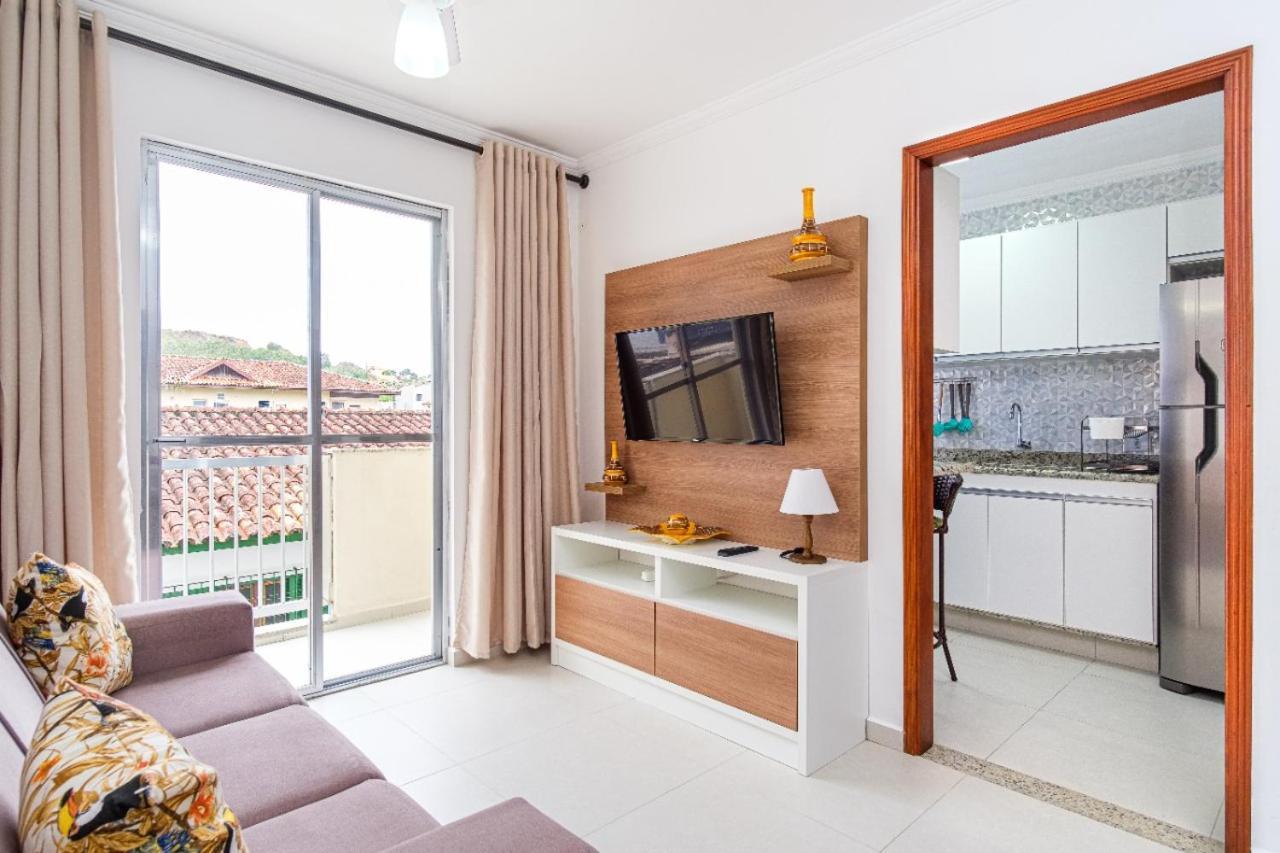 Apartamento A 100 Metros Da Praia - 01 Dormitorio - Edificio Agua Viva Ubatuba Bagian luar foto